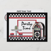 パーティー時間（SRF別） 招待状 (正面/裏面)