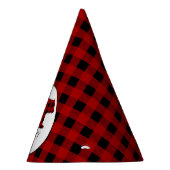 パーティー時間Lumberjackクマのパターン紙帽子 パーティーハット (右)