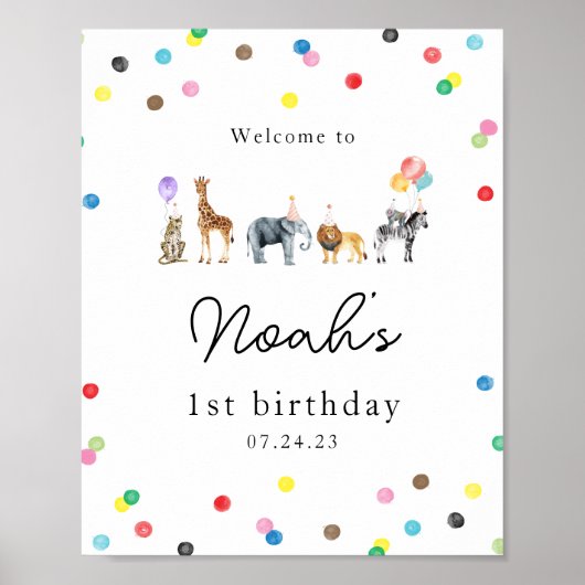 パーティー標識 ポスター (正面)