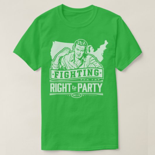 パーティー権の争い Tシャツ (デザイン正面)