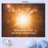 パーティー機 チラシ (シングル)