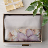 パーティー水彩ボホピンクエレガント花スタイリッシュ 薄葉紙 (ギフト)