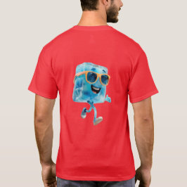 パーティー氷のキューブイラスト Tシャツ
