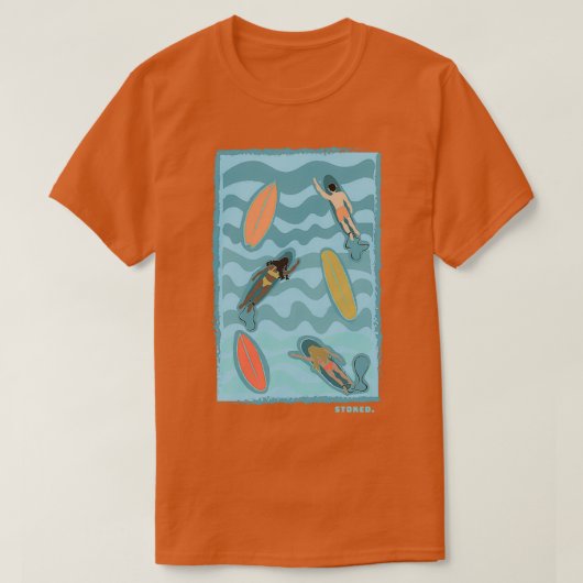 パーティー波 Tシャツ (デザイン正面)