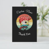 パーティー海賊少女フラットサンキューカード サンキューカード (スタンド正面)