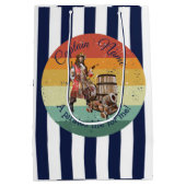 パーティー海賊誕生日メディア抱き枕 ミディアムペーパーバッグ (裏面)