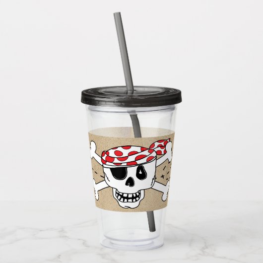 パーティー海賊 アクリルタンブラー (左)