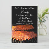 パーティー火炎リブ火災招待状 招待状 (スタンド正面)