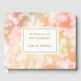 パーティー灯エレガント除 ゲストブック