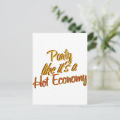 パーティー熱 ポストカード (スタンド正面)