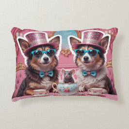 パーティー犬とマウス アクセントクッション