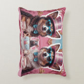パーティー犬とマウス アクセントクッション (正面(垂直))