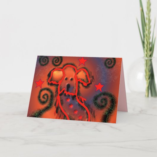 パーティー犬 シーズンカード (正面)