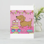 パーティー犬 招待状 (スタンド正面)