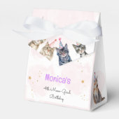 パーティー猫ニャーニャー子供の誕生日 フェイバーボックス (正面サイド)