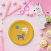 パーティー猫プレート ペーパープレート (パーティー)