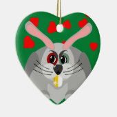 パーティー用の醜いセータースタイル セラミックオーナメント (右)