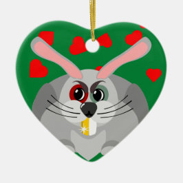 パーティー用の醜いセータースタイル セラミックオーナメント