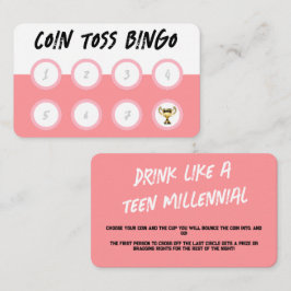 パーティー用ビンゴカード飲みゲーム 名刺