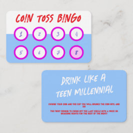 パーティー用ビンゴ飲みゲーム 名刺
