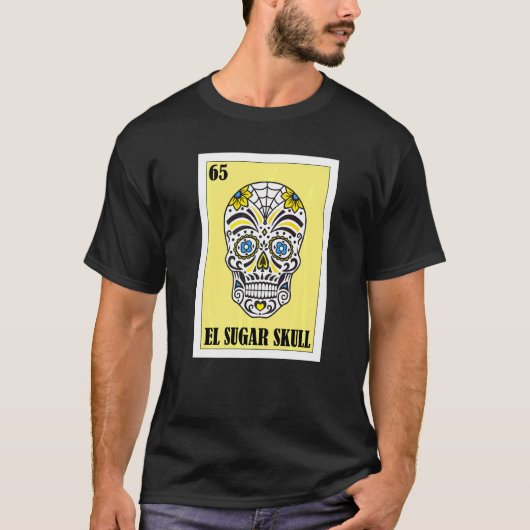 パーティー用メキシカン エル シュガースカル 1 Tシャツ (正面)