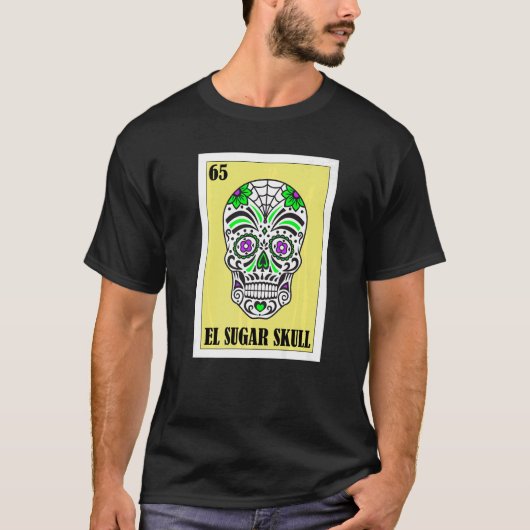 パーティー用メキシカン エル シュガースカル 2 Tシャツ (正面)