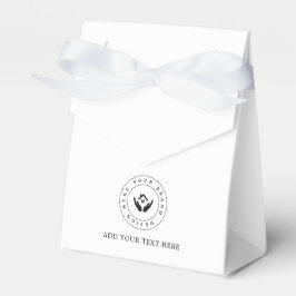 パーティー用品 カスタムロゴ＆テキスト パッケージング フェイバーボックス