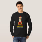 パーティー用帽子ミーム付き食品ラマ及び食品 Tシャツ (正面フル)