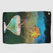 パーティー町 ゴルフタオル (横)