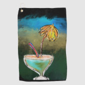 パーティー町 ゴルフタオル (正面)