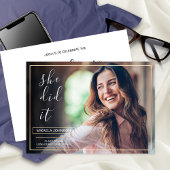 パーティー発表2023大学院写真カード 案内状