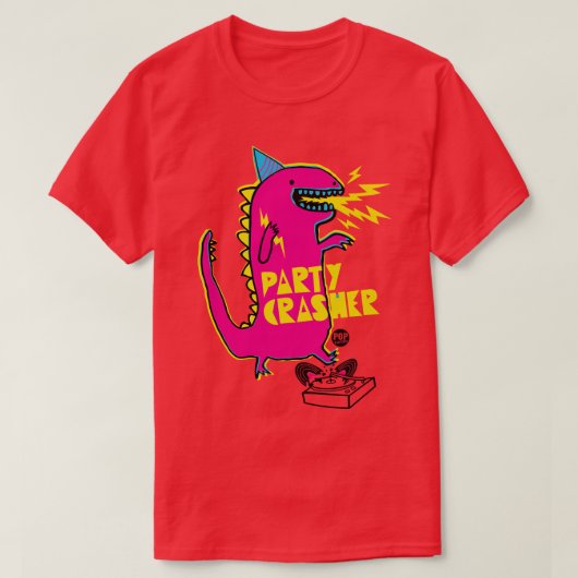 パーティー破砕機 Tシャツ (デザイン正面)