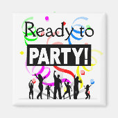 パーティー磁石の準備 マグネット (正面)