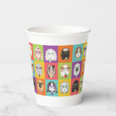 パーティー紙カップハッピーギニアピッグ 紙コップ (裏面)