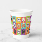 パーティー紙カップハッピーギニアピッグ 紙コップ (右)