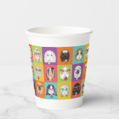パーティー紙カップハッピーギニアピッグ 紙コップ (正面)