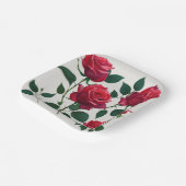 🎉パーティー紙プレート鮮やか- & Dispossible! ペーパープレート (傾斜あり)