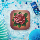 🎉パーティー紙プレート-鮮やかデザイン!🍽️ ペーパープレート (パーティー)