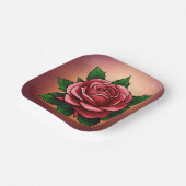 🎉パーティー紙プレート-鮮やかデザイン!🍽️ ペーパープレート (傾斜あり)