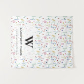 パーティー紙吹雪カスタムビジネスランナーバナー タペストリー (正面(横))