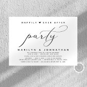 パーティー結婚の後ずっと喜んで駆け落ち 招待状