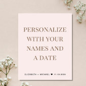 パーティー結婚ピンク招待状の後で幸せに