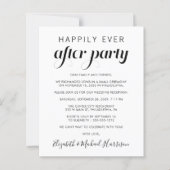 パーティー結婚写真の後ずっと幸せに描いた脚本 (正面)