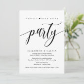 パーティー結婚・インヴィータの後、幸いにも彼の駆け落ち 招待状 (スタンド正面)