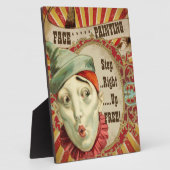 パーティー絵画顔徴候 フォトプラーク (側面)