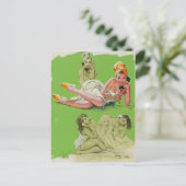 パーティー線ピンナップ ポストカード (スタンド正面)