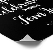 パーティー署名の作成 ポスター (角)