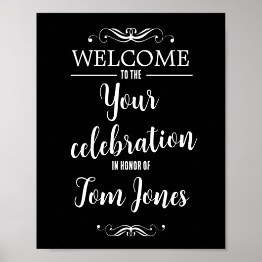 パーティー署名の作成 ポスター (正面)