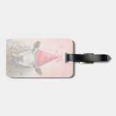 パーティー羊2 ラゲッジタグ (裏面横)