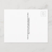 パーティー耐性でトランプ国に立ち向かう インビテーションポストカード (裏面)